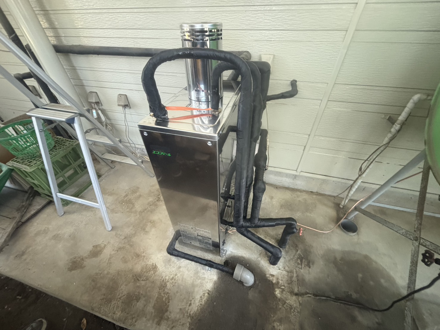 石油給湯器交換